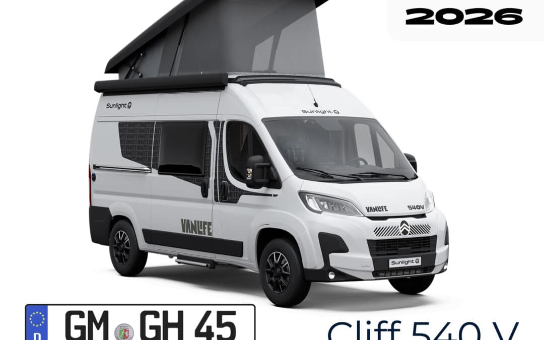 Sunlight 540V VANLIFE mit Aufstelldach