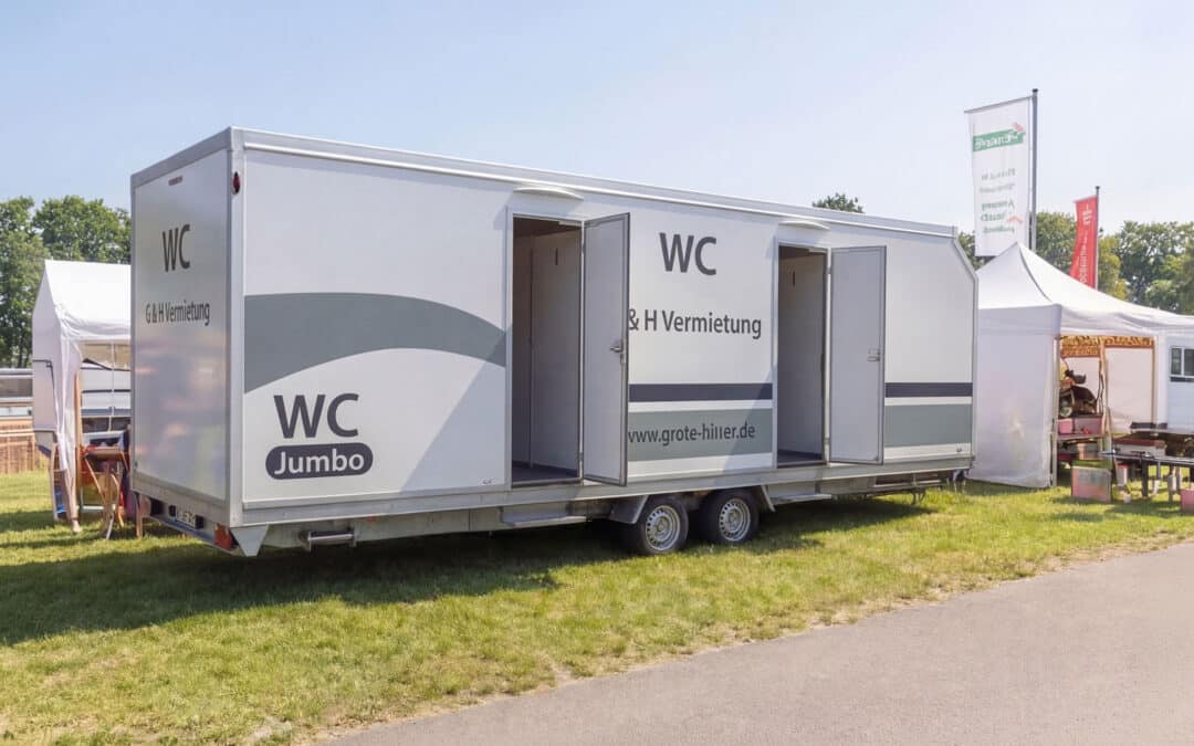 Jumbo WC-Anhänger (wintertauglich mit Rohrbegleitheizung)