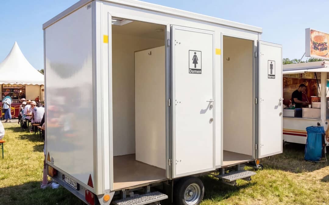 Kleiner WC-Anhänger (wintertauglich mit Rohrbegleitheizung)