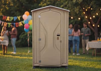 Mobiles WC mit Wasseranschluss (ohne Tank)